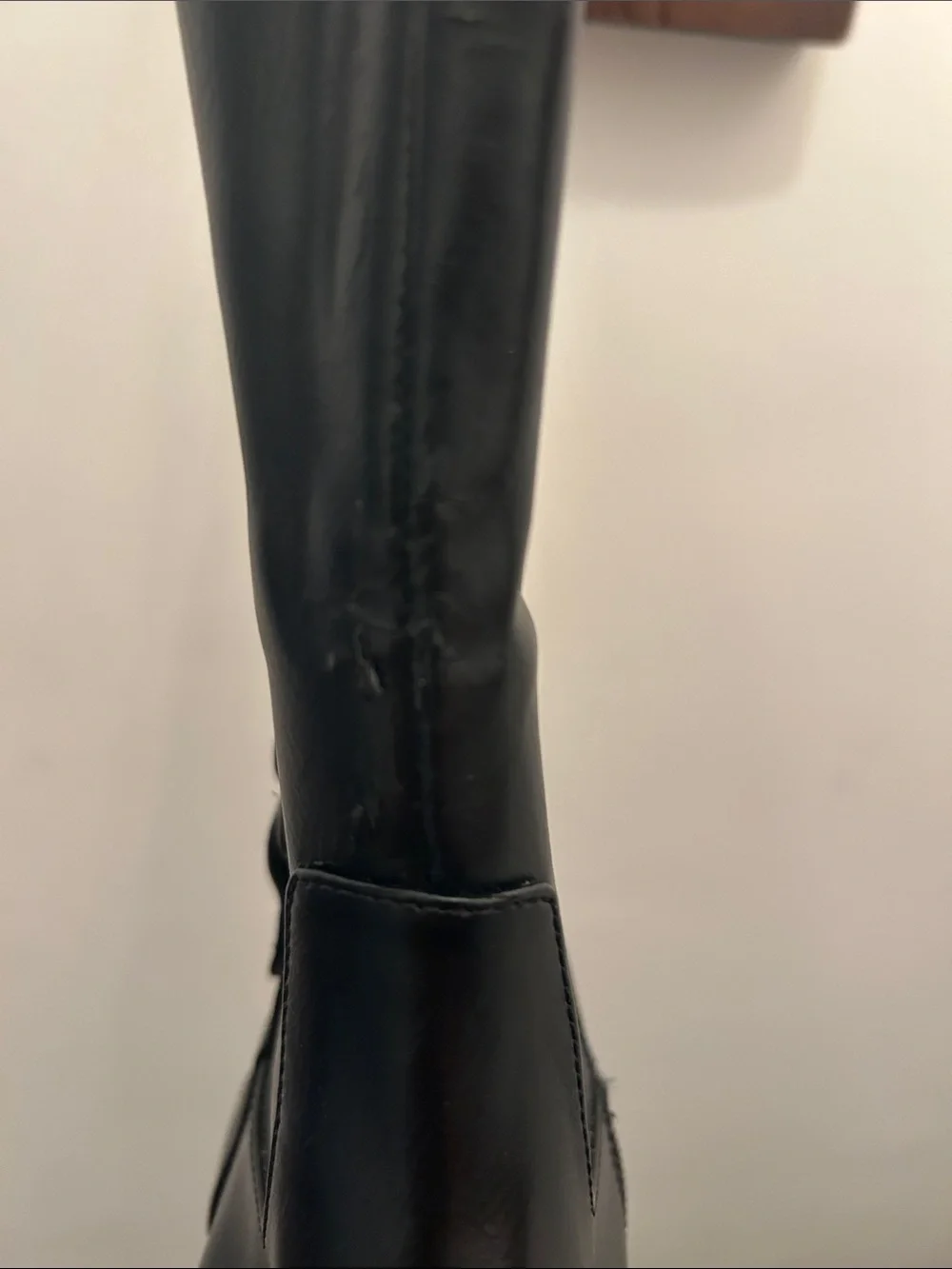 Alfani Black Leather Over-the-Knee Buckle Boots